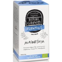 Bio magnesium Royal Green 60 tablet - hořčík plní důležitou úlohu při látkové výměně, na činnost svalů a nervového systému