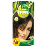Světle hnědá dlouhotrvající barva na vlasy 5 Hennaplus - ochrana a revitalizace vlasů, jiskřivý lesk, vydrží až 3 měsíce - 8710267491436