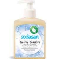 Tekuté mýdlo na citlivou pokožku Sensitive Sodasan 300ml
