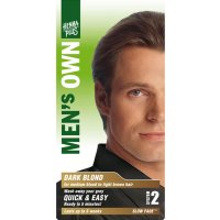 Barva na vlasy pro muže Tmavá blond Hennaplus - krémová barva s výdrží až 6 týdnů, bylinné extrakty, bez amoniaku - 8710267400018