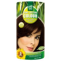 Měděná tmavě hnědá barva na vlasy dlouhotrvající 3.44 Hennaplus - barva pro krásné, intenzivní a trvanlivé barvy, vydrží 3 měsíce - 8710267491627