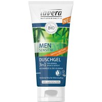 Šampon pro muže na vlasy i tělo Lavera 200ml - přírodní, jemně čistí citlivou mužskou pokožku i vlasy a zanechává je osvěžené a hebké - 4021457619320