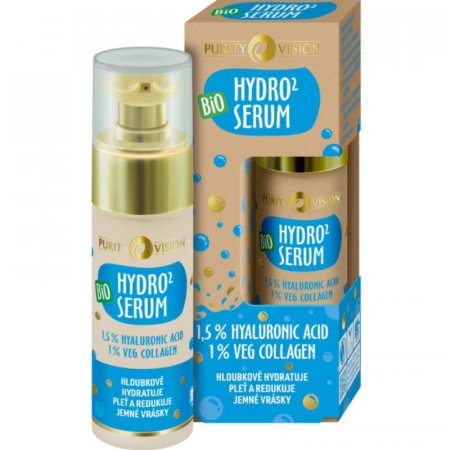 Bio Hydro2 serum Purity Vision 30ml - hloubková hydratace a redukce linek - 8595572905591