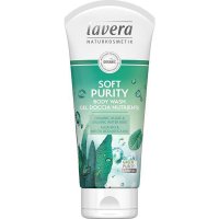 Sprchový gel Soft Purity Lavera 200ml - s výtažky z bio řas a mátou vodní - 4021457629985