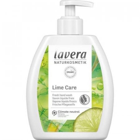 Citrusové tekuté mýdlo Lavera 250ml - osvěžující mýdlo s limetkou a citronovou trávou - 4021457632923