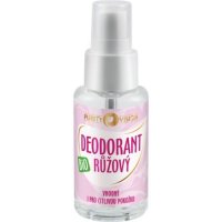 Růžový deodorant bio Purity Vision 50ml - dlouhodobý účinek, vhodný i pro citlivou pokožku - 8595572901302
