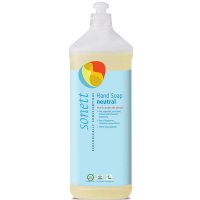 Tekuté mýdlo na ruce pro alergiky Sonett Neutral 1l - mýdlo pro osoby s citlivou pokožkou, bez éterických olejů a dráždivých přísad - 4007547301849