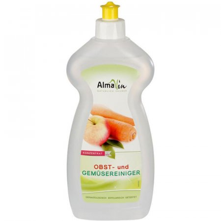 Přípravek na mytí ovoce a zeleniny AlmaWin 500ml - účinně čistí jakékoliv ovoce a zeleninu od nečistot - 4019555705496
