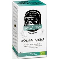 Ashwagandha Royal Green 60 kapslí - indický ženšen, posiluje energii těla a vitalitu organismu