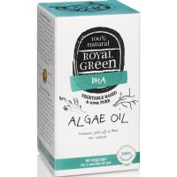 Olej z mořských řas Royal Green 60 kapslí - nejbohatší rostlinný zdroj omega 3 mastných kyselin - 8710267021077
