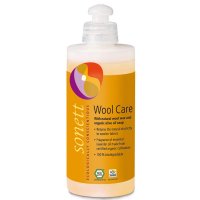 Péče o vlnu Sonett WOOL CARE 300ml - pro obnovení přírodní olejů ve vlně a hedvábí, ekologická drogerie, biologické odbourávání - 4007547502024
