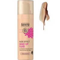 Medově pískový tekutý makeup 03 Nude Effect Lavera 30ml - nová generace make-upů, jemná textura, pigmenty odrážející světlo