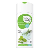 Přírodní šampon na každodenní mytí vlasů Hairwonder 200ml - velmi jemný šampon BIO mátou a rozmarýnem, dodává vlasům lesk a hebkost - 8710267160035