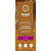 Khadi barva na vlasy zlatá hnědá 100g