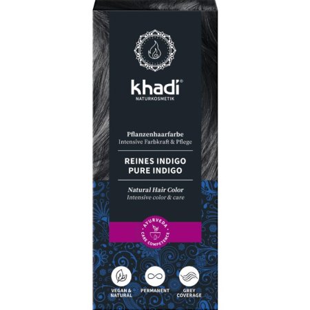 Khadi barva na vlasy Čisté indigo 100g