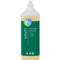 Tekuté mýdlo s rozmarýnem Sonett 1l - z rostlinných bio olejů, hedvábně jemné ruce, je šetrné k pokožce i k životnímu prostředí - 4007547206144