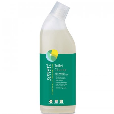 WC čistič Sonett 750ml - na čištění i dezinfekci WC, účinně rozpouští usazeniny, obsahuje éterické oleje cedru a citronely - 4007547300149