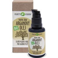 Bio arganový olej Purity Vision 30ml - vyživující a pěstící raw olej proti vráskám - 8595572900947