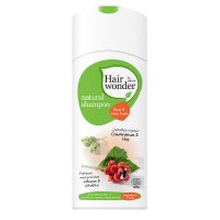 Přírodní šampon pro jemné vlasy Hairwonder 200ml - šampon s pH 5.5, pro jemné a tenké vlasy, obsahuje BIO guaranu a chmel - 8710267160059