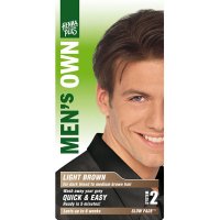 Barva na vlasy pro muže Světle hnědá Hennaplus - bylinné extrakty zvyšují kvalitu vlasů, bez amoniaku - 8710267400025