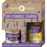 Pečující levandulová sada Purity Vision - levandulový olej a levandulové máslo - 8595572902453