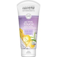 Sprchový gel Active Touch Lavera 200ml - povzbuzující gel se zázvorem a matchou - 4021457630004