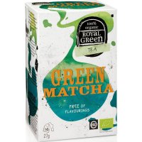 Green Matcha BIO Royal Green 16 x 1,7g - zelený čaj dodá sílu, štěstí i energii - 8710267691010