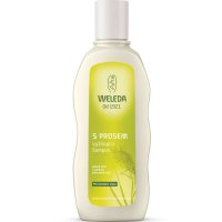 Weleda Vyživující šampon s prosem pro normální vlasy 190ml - jemně čistí, udržuje přirozený lesk - 4001638095556