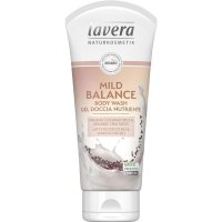 Sprchový gel Mild Balance Lavera 200ml - jemný s kokosovým mlékem a chia semínky - 4021457629992