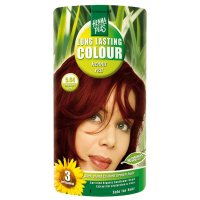 Červená Henna dlouhotrvající barva na vlasy 5.64 Hennaplus - intenzivní barvy, okouzlující lesk, ochrana před UV zářením - 8710267491467
